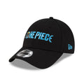 One Piece Straw Hat Pirates Black 9FORTY Adjustable Cap-klyvox
