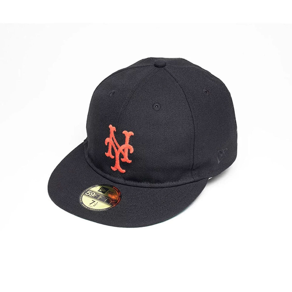 New York Mets MLB Soft Black 59FIFTY Fitted Cap-klyvox
