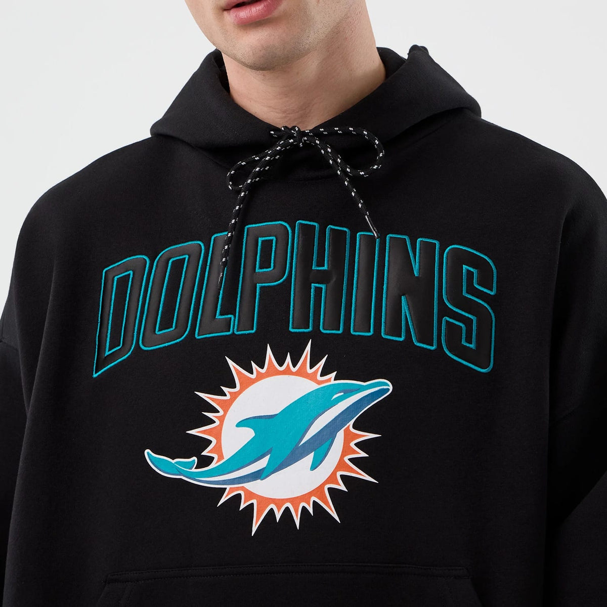 Miami Dolphins NFL International Series Games Black Pullover Hoodie-klyvox