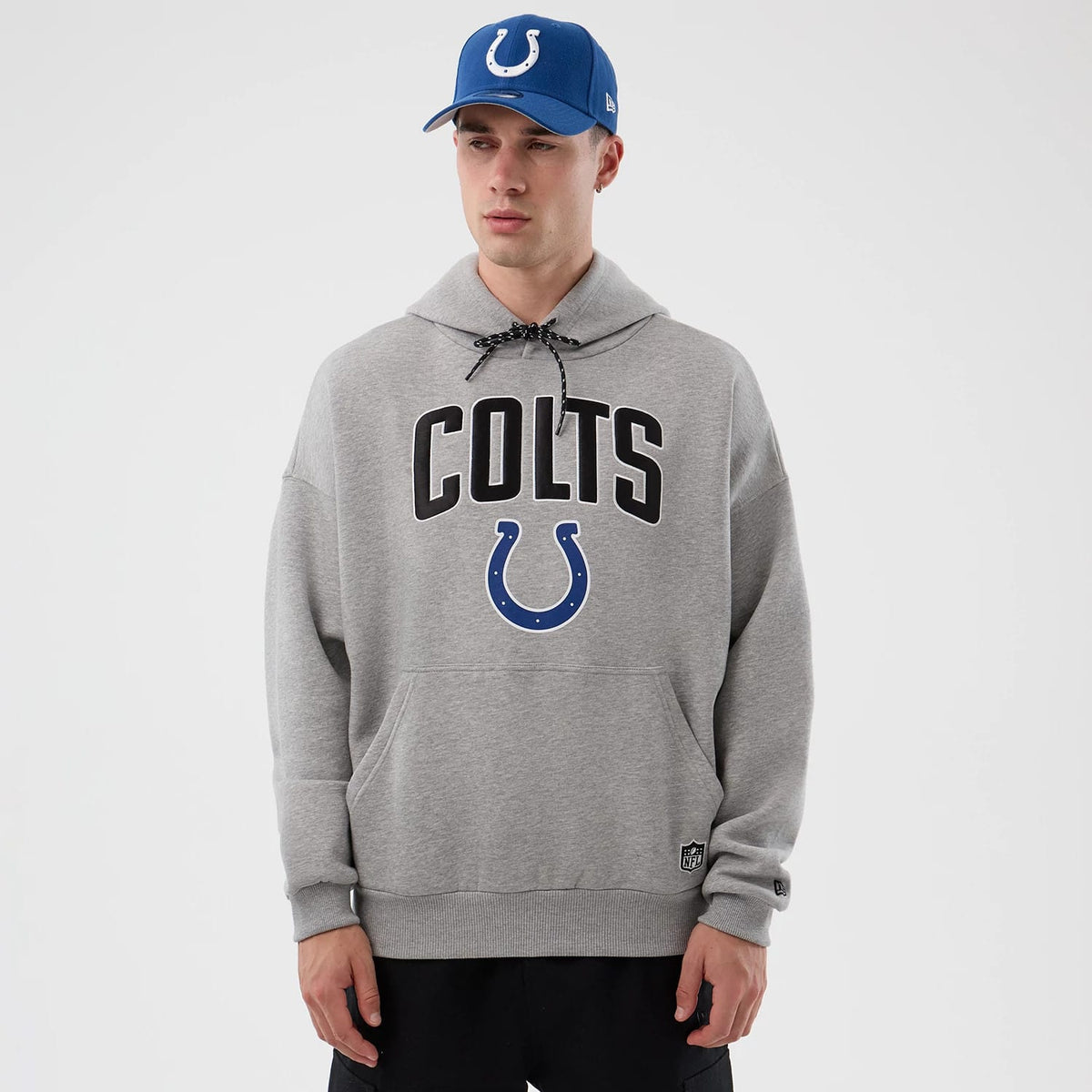 Indianapolis Colts NFL International Series Games Grey Pullover Hoodie-klyvox