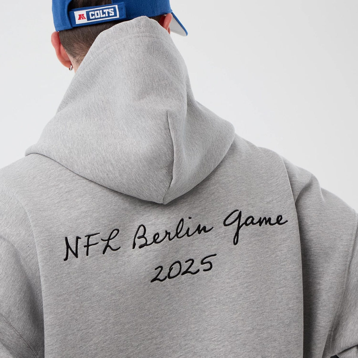 Indianapolis Colts NFL International Series Games Grey Pullover Hoodie-klyvox