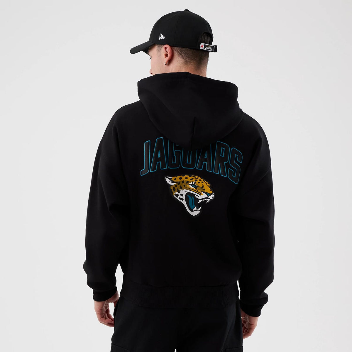 Jacksonville Jaguars NFL International Series Games Black Full Zip Hoodie-klyvox