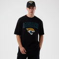 Jacksonville Jaguars NFL International Series Games Black Oversized T-Shirt-klyvox