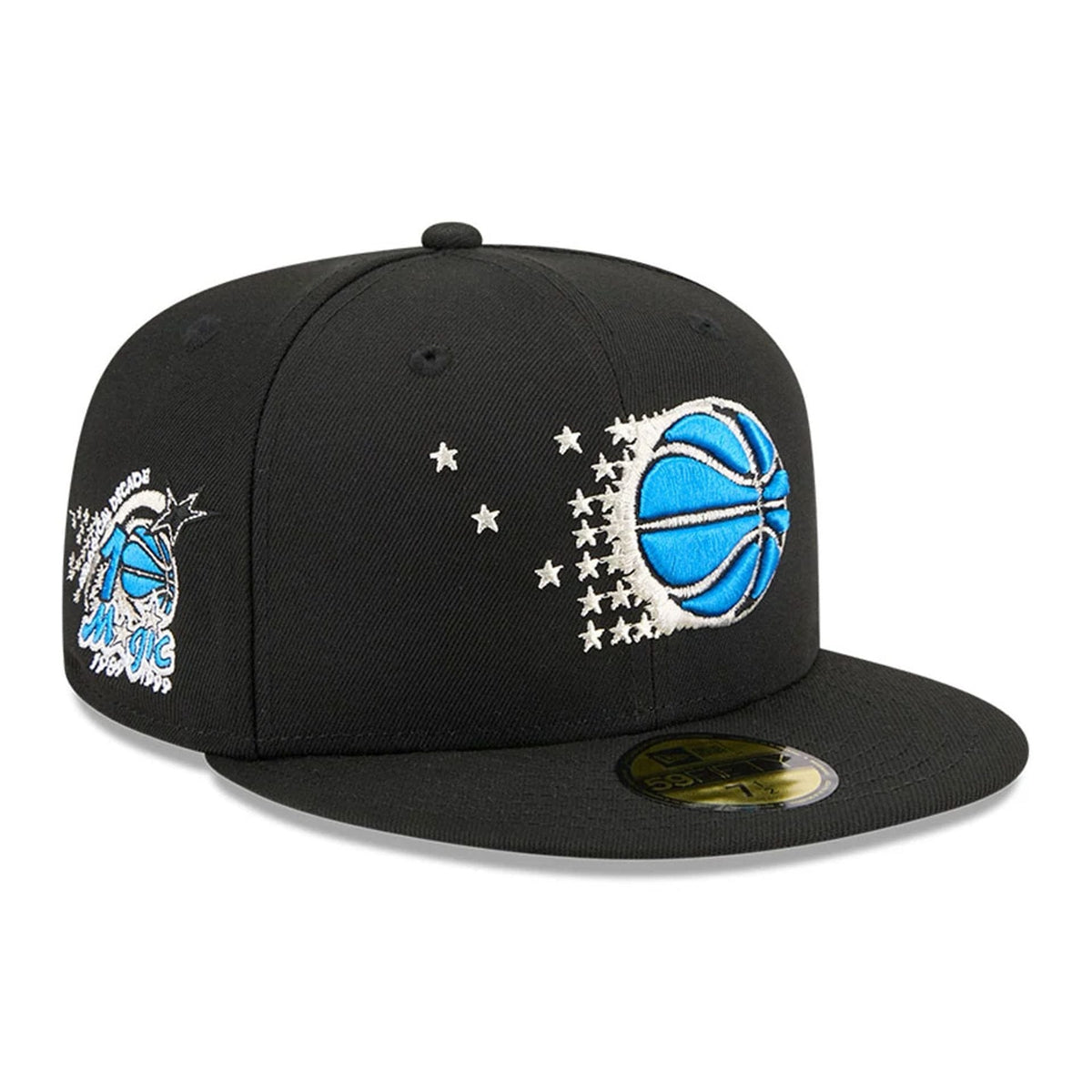 Orlando Magic NBA Hardwood Classic Black 59FIFTY Fitted Cap-klyvox