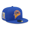 Golden State Warriors NBA Hardwood Classic Blue 59FIFTY Fitted Cap-klyvox