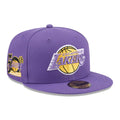 LA Lakers NBA Hardwood Classic Purple 59FIFTY Fitted Cap-klyvox