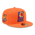 Phoenix Suns NBA Hardwood Classic Orange 59FIFTY Fitted Cap-klyvox