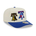 Philadelphia 76ers NBA Blue 9FIFTY A-Frame Snapback Adjustable Cap-klyvox