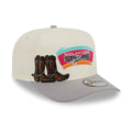 San Antonio Spurs NBA Grey 9FIFTY A-Frame Snapback Adjustable Cap-klyvox