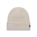 Newcastle United FC Ribbed Light Beige Cuff knit Beanie Hat-klyvox