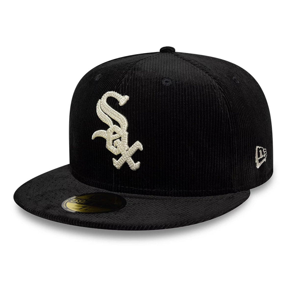 Chicago White Sox MLB Cord Black 59FIFTY Fitted Cap-klyvox