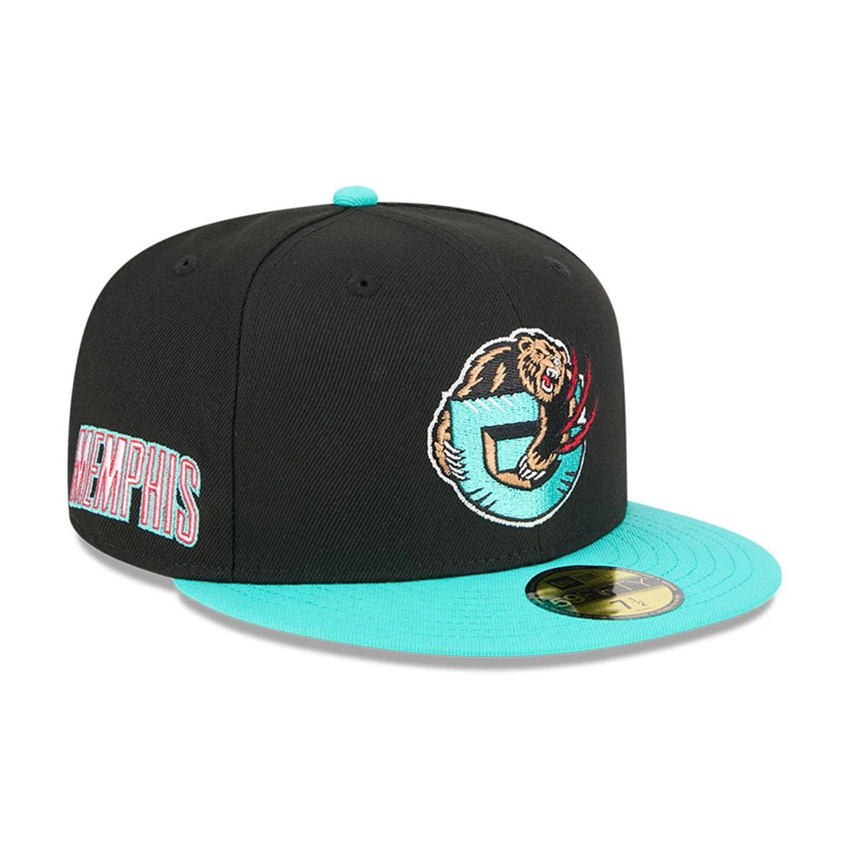 Memphis Grizzlies NBA Classic Black 59FIFTY Fitted Cap-klyvox