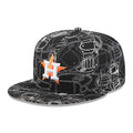 Houston Astros MLB Cap Scramble Black 59FIFTY Fitted Cap-klyvox