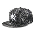 New York Yankees MLB Cap Scramble Black 59FIFTY Fitted Cap-klyvox