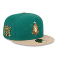 Teenage Mutant Ninja Turtles Pizza Tree Green 59FIFTY Fitted Cap-klyvox