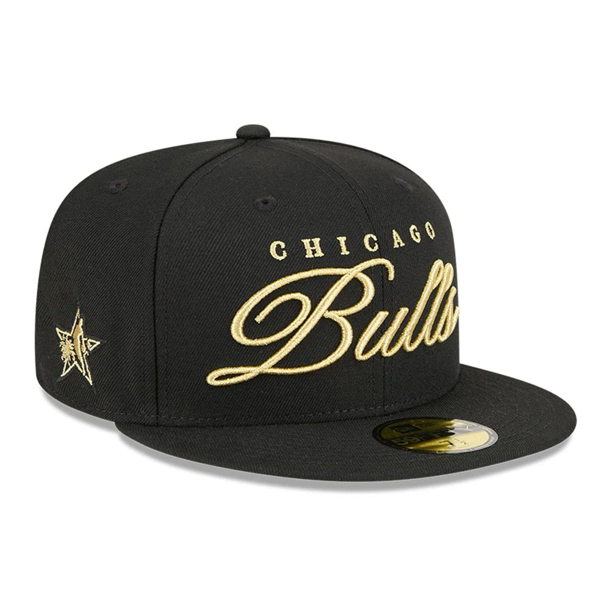 Chicago Bulls NBA All Star Game 2026 Black 59FIFTY Fitted Cap-klyvox