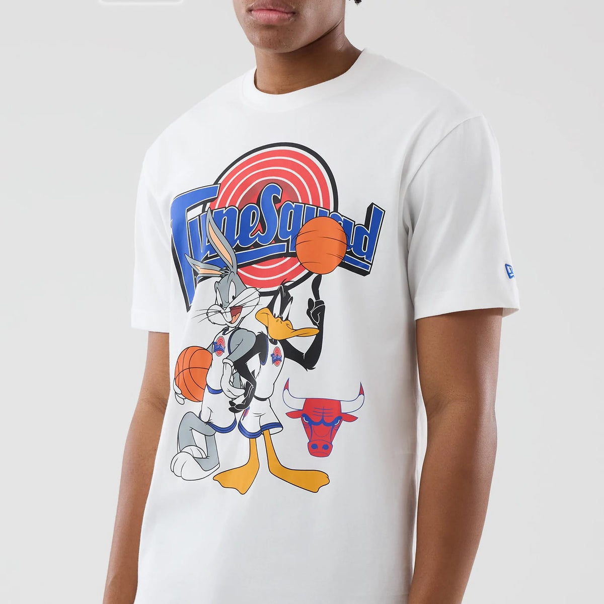 Chicago Bulls Space Jam 2 X NBA White T-Shirt-klyvox