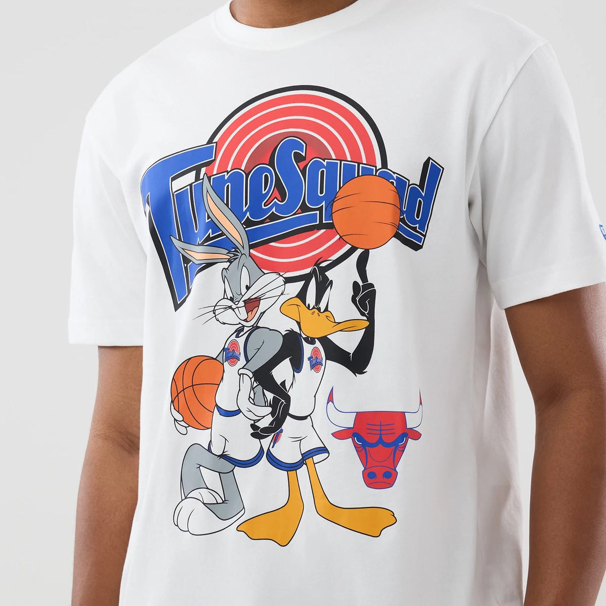 Chicago Bulls Space Jam 2 X NBA White T-Shirt-klyvox