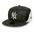 New York Yankees MLB Cord Green Downflap 59FIFTY Fitted Cap-klyvox