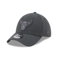 Chicago Bulls NBA Steel Charcoal 39THIRTY Stretch Fit Cap-klyvox