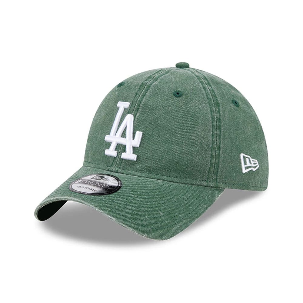 LA Dodgers MLB Overwash Dark Green 9TWENTY Adjustable Cap-klyvox