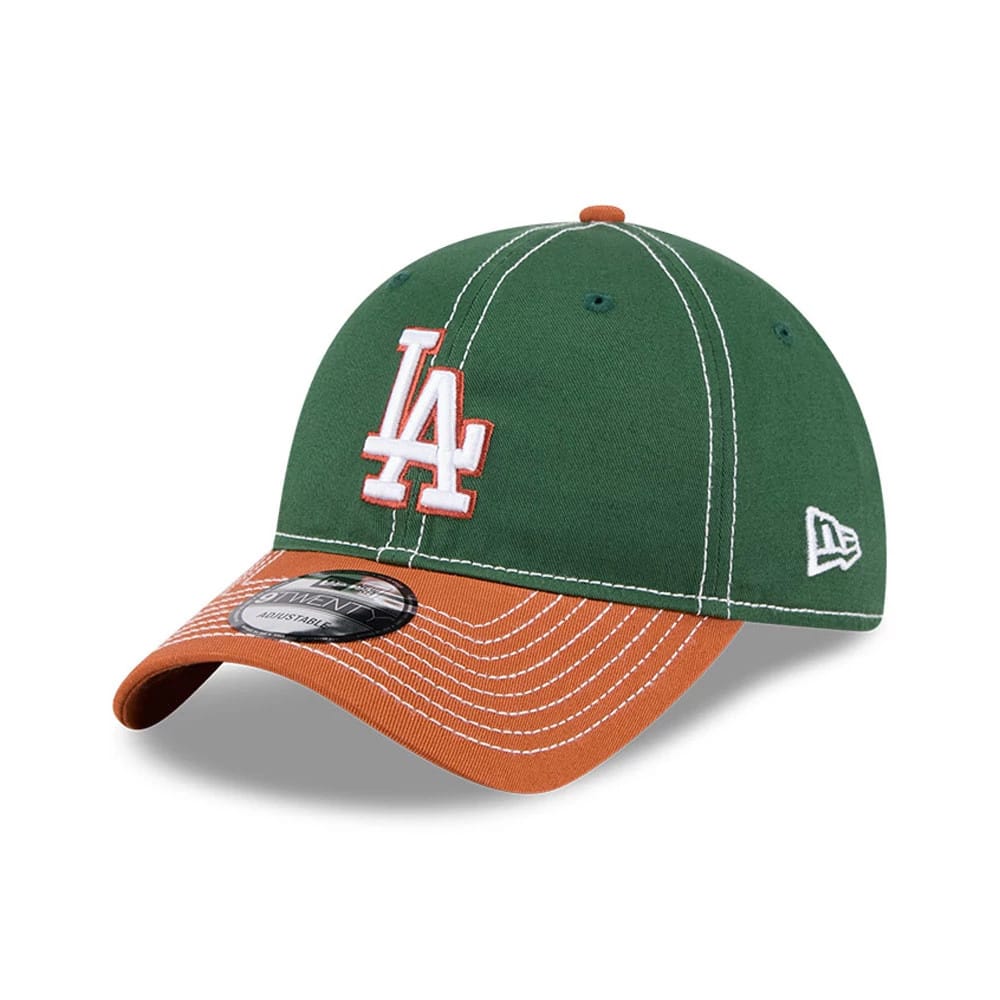 LA Dodgers MLB 2Tone Dark Green 9TWENTY Adjustable Cap-klyvox