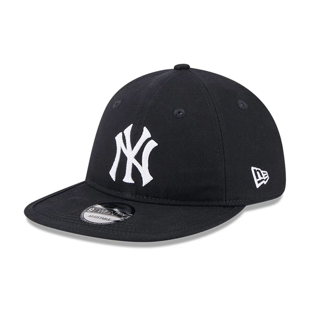 New York Yankees MLB Herringbone Navy 9TWENTY Adjustable Cap-klyvox
