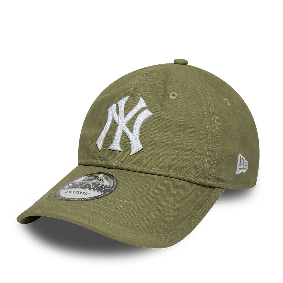 New York Yankees MLB Herringbone Green 9TWENTY Adjustable Cap-klyvox