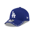 LA Dodgers MLB Barb Visor Dark Blue 9FORTY A-Frame Adjustable Cap-klyvox