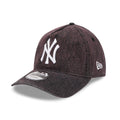 New York Yankees MLB Overwash Charcoal 9TWENTY A-Frame Adjustable Cap-klyvox