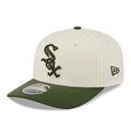 White Sox MLB Rifle Green 9SEVENTY Stretch Snap Adjustable Cap-klyvox