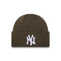 New York Yankees MLB Rib Dark Green Cuff Knit Beanie Hat-klyvox