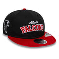 Atlanta Falcons NFL Historic Black Retro Crown 9FIFTY Adjustable Cap-klyvox