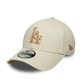 LA Dodgers Animal Print Cream 9FORTY Adjustable Cap-klyvox