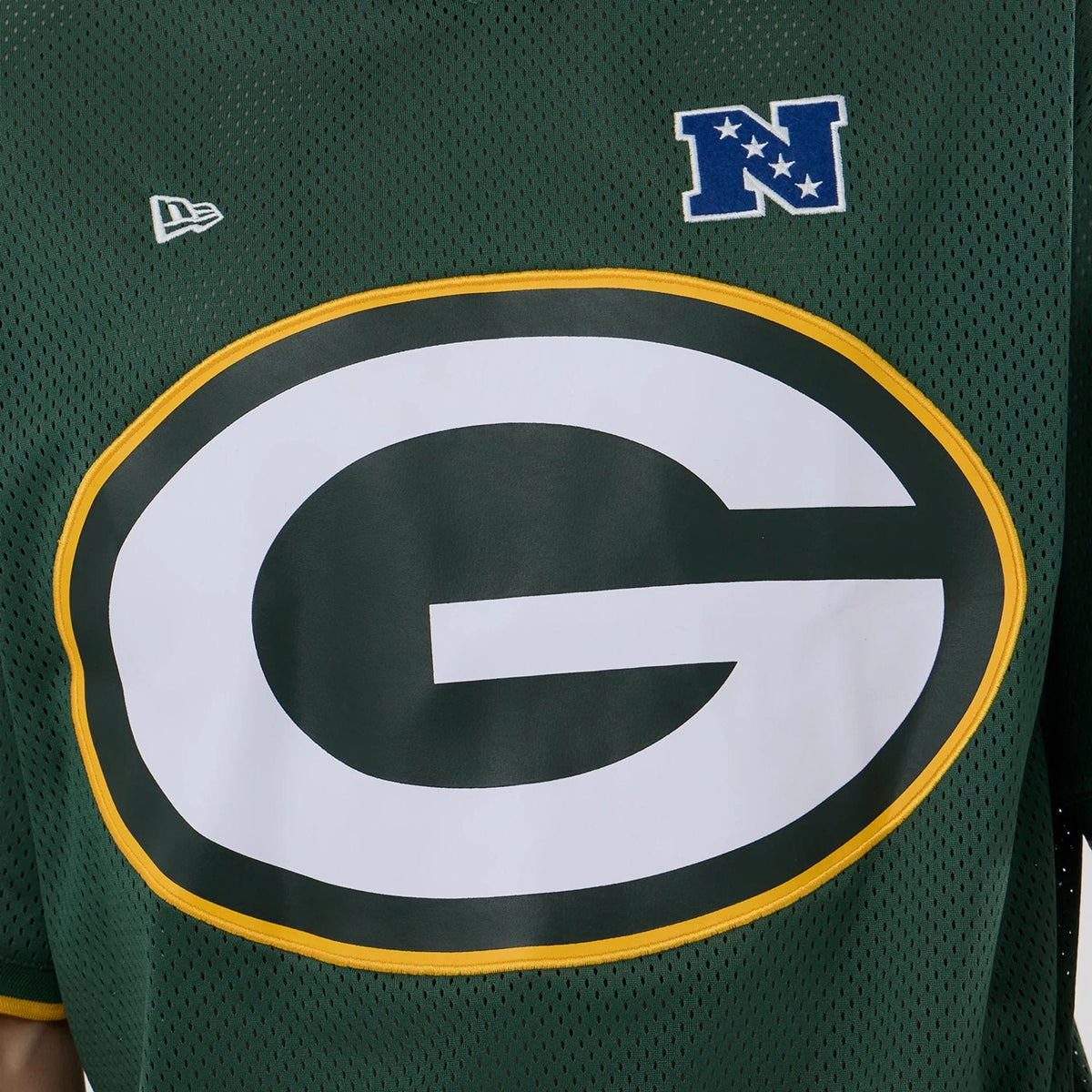 Green Bay Packers NFL Mesh Dark Green Oversized T-Shirt-klyvox