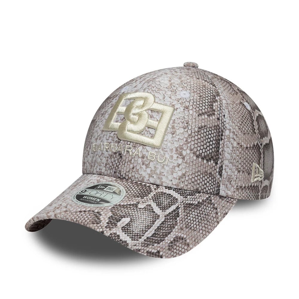 Womens New Era X Barbara Bui Python All Over Print 9FORTY Adjustable Cap-klyvox