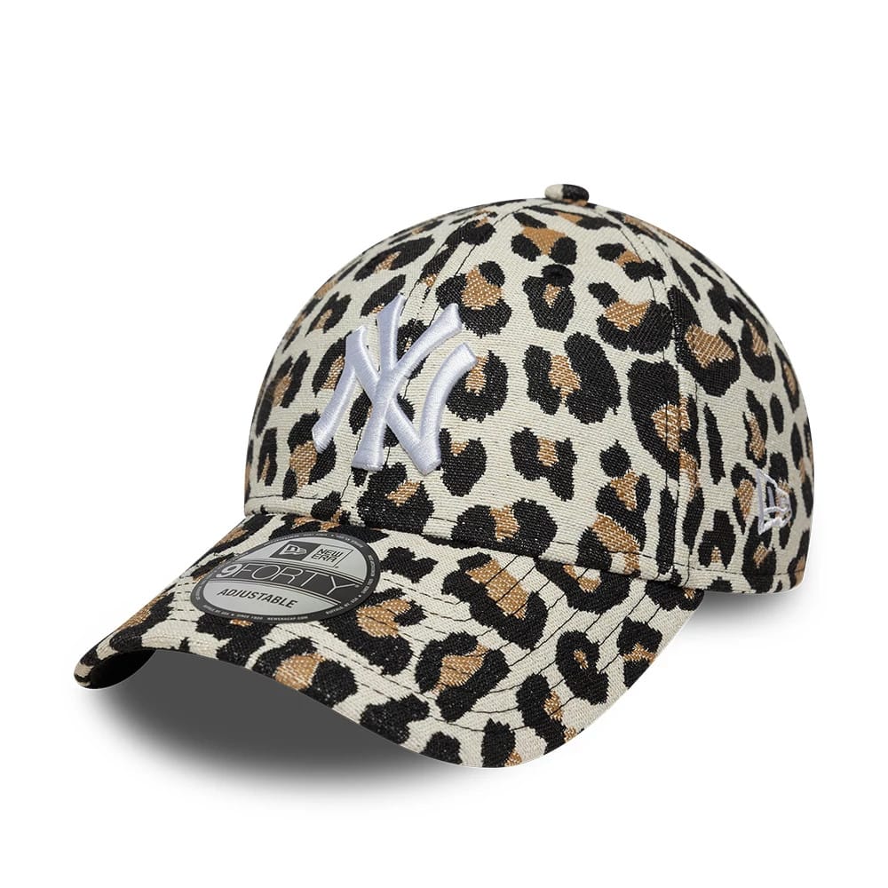 New York Yankees MLB Leopard Black 9FORTY Adjustable Cap-klyvox