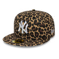 New York Yankees MLB Leopard Black 59FIFTY Fitted Cap-klyvox
