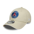 Paris Saint Germain Core Light Beige 9FORTY Adjustable Cap-klyvox