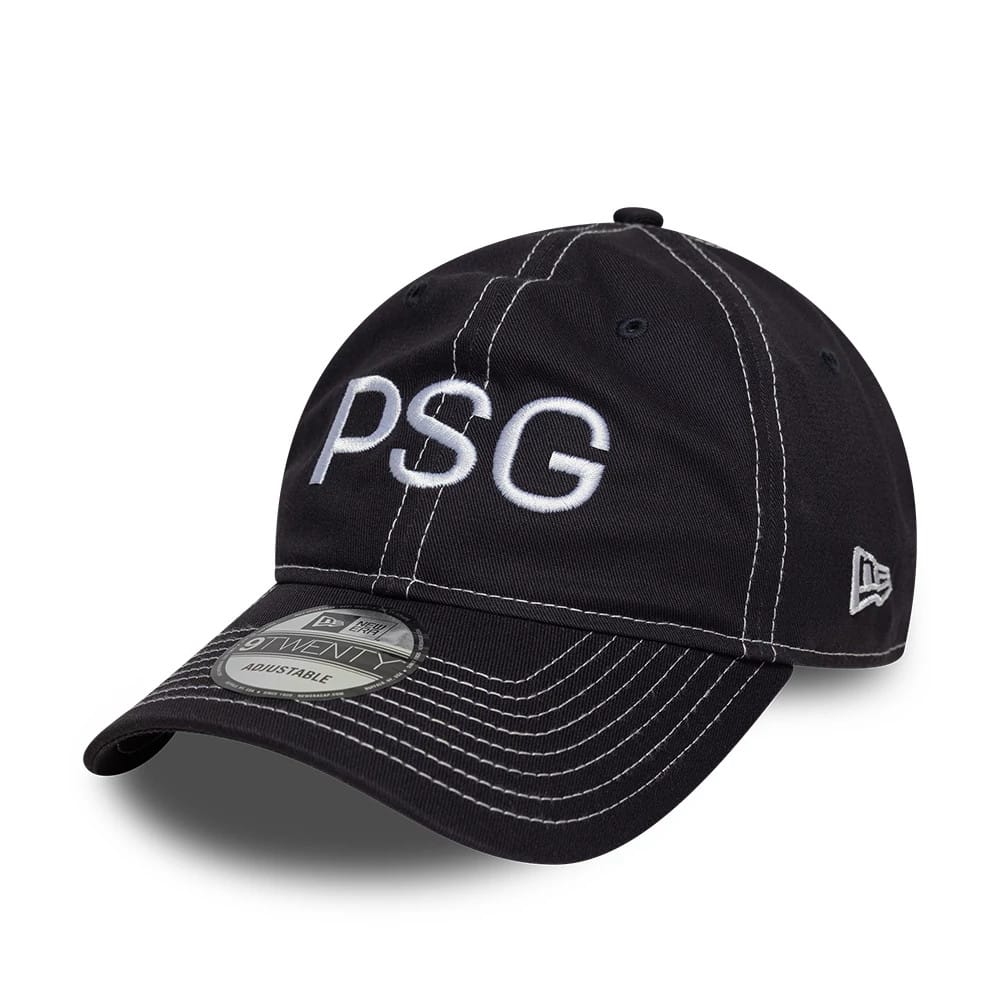 Paris Saint Germain Pop Stitch Navy 9TWENTY Adjustable Cap-klyvox