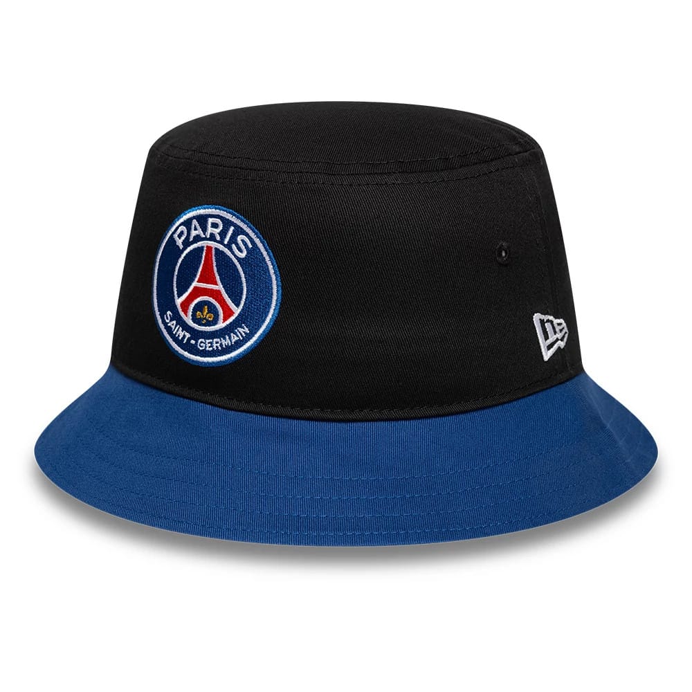 Paris Saint Germain Core Black Bucket Hat-klyvox
