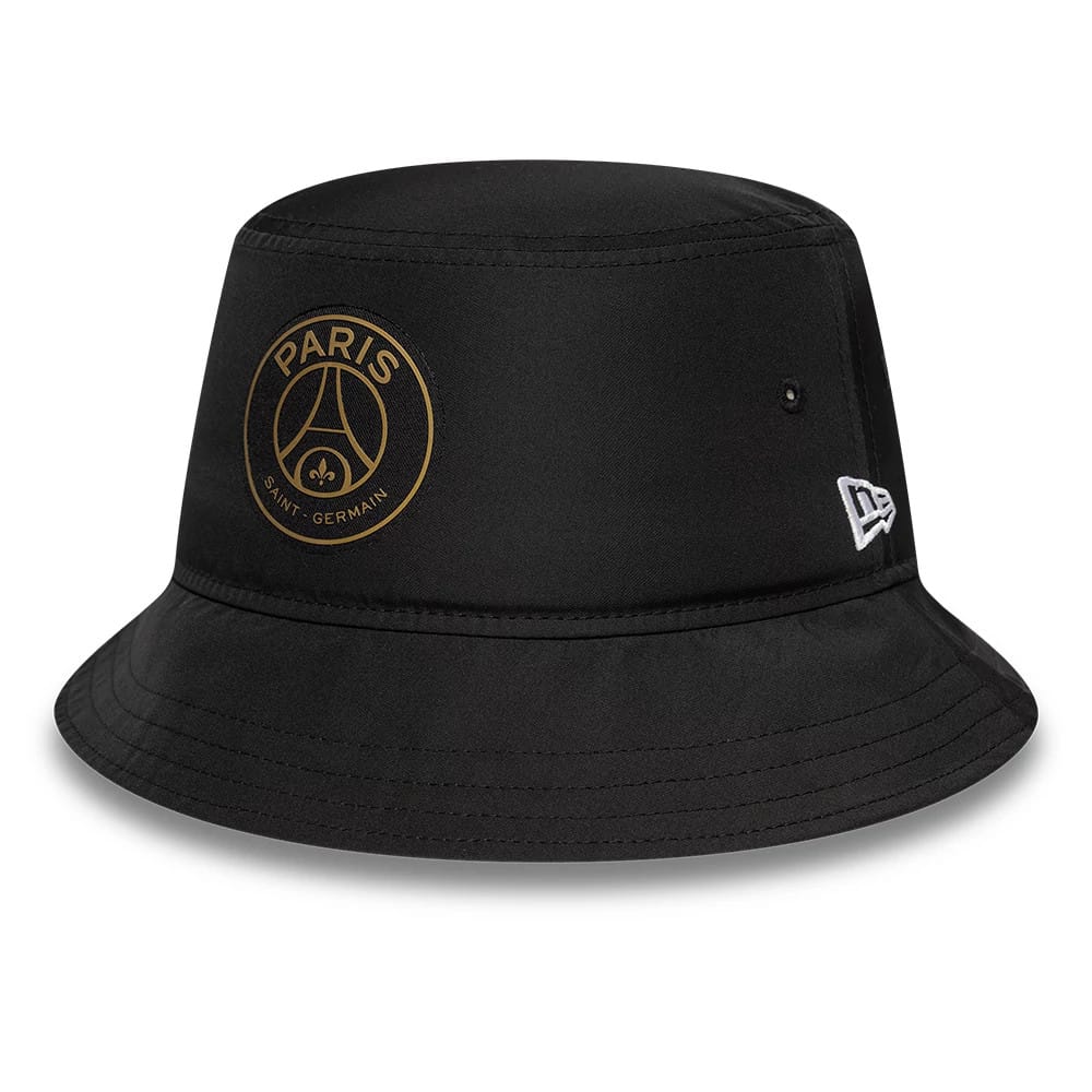 Paris Saint Germain Black Gold Bucket Hat-klyvox