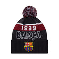 FC Barcelona Core Navy Sport knit Beanie Hat-klyvox