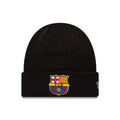 FC Barcelona Core Black Cuff knit Beanie Hat-klyvox
