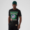 Minnesota Timberwolves NBA Hardwood Classic Black T-Shirt-klyvox