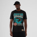 Vancouver Grizzlies NBA Hardwood Classic Black T-Shirt-klyvox