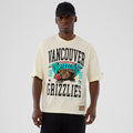 Vancouver Grizzlies NBA Hardwood Classic Cream T-Shirt-klyvox