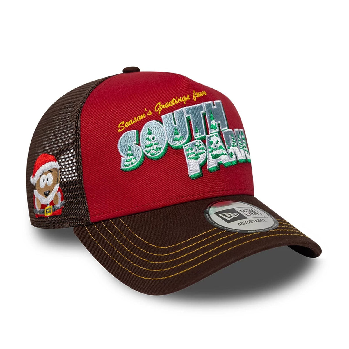 South Park Dark Red 9FORTY A-Frame Trucker Adjustable Cap-klyvox