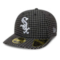Chicago White Sox MLB Houndstooth Black Low Profile 59FIFTY Fitted Cap-klyvox