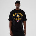 Minnesota Vikings NFL International Series Games 2025 Black Oversized T-Shirt-klyvox